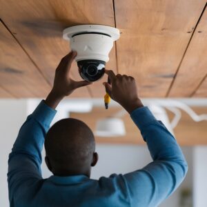 Sécurité électronique au Sénégal : caméras, contrôle d'accès et systèmes connectés à Dakar